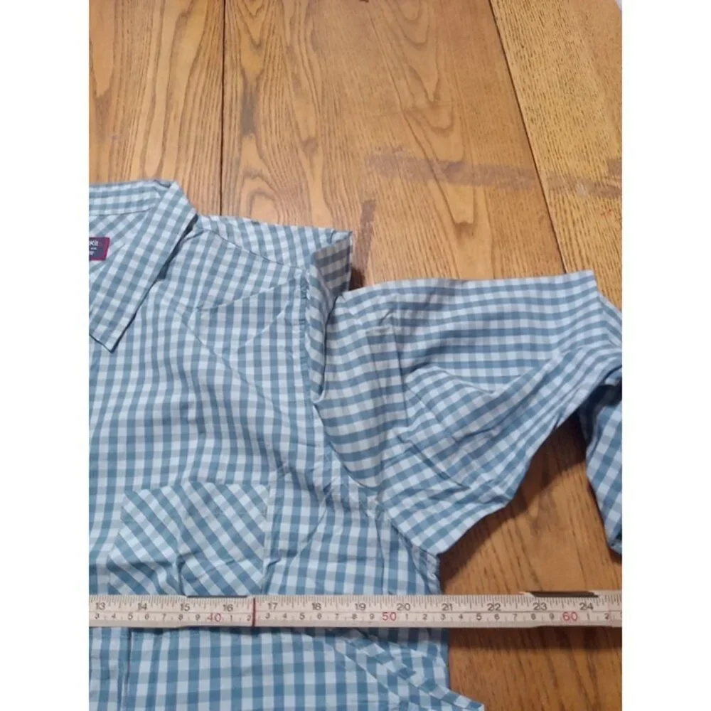 Untuckit Womens Shirt Top NEW 14 CRISPO Work Button Up Down Long Sleeves COTTON - Picture 6 of 12